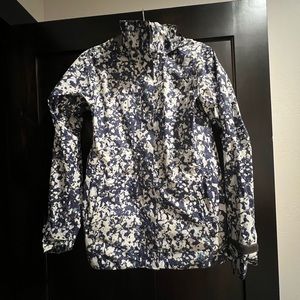 Backcountry raincoat.